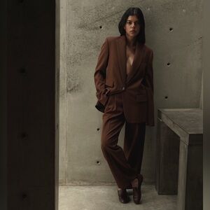 A.L.C. Mavis Brown Blazer Jacket and Pants